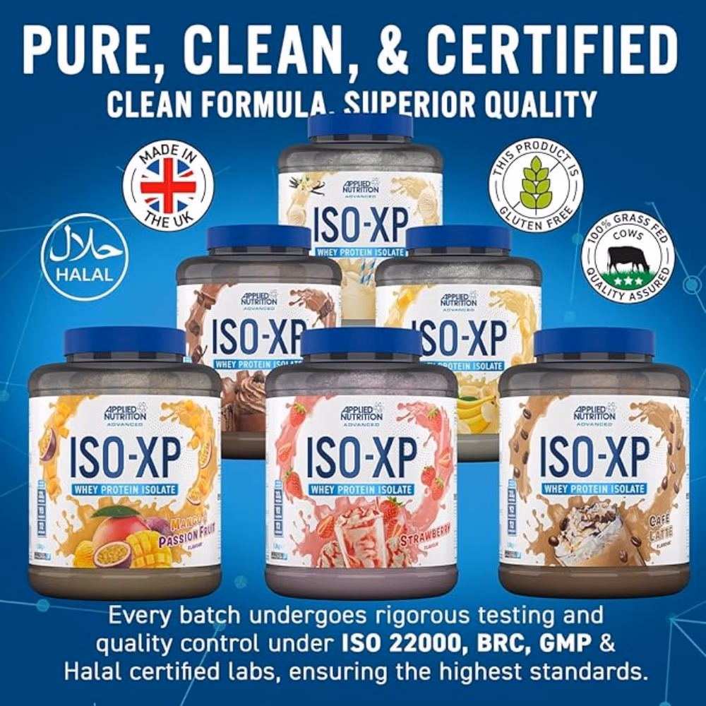 Applied Nutrition ISO-XP Whey Isolate Vanilla 1.8kg 3