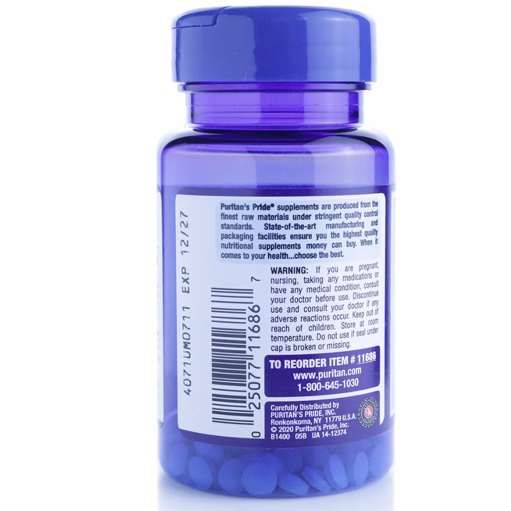 Puritans Pride Folic Acid 400 mcg – 90 Tablets 2