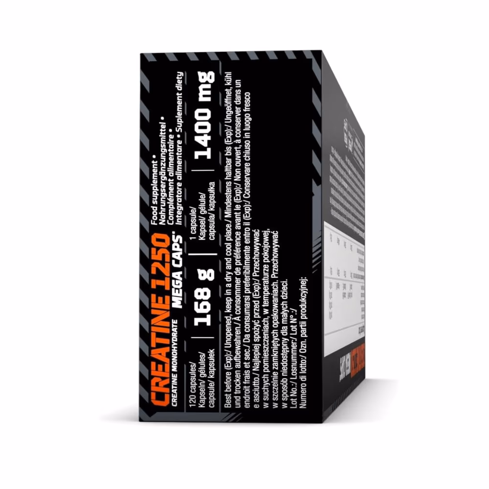 Olimp Creatine 1250 Mega Caps - 120 Capsules 4
