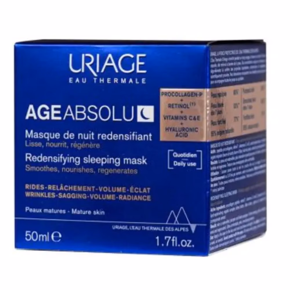 Uriage Age Absolu Redensifying Sleeping Mask 50ml 4