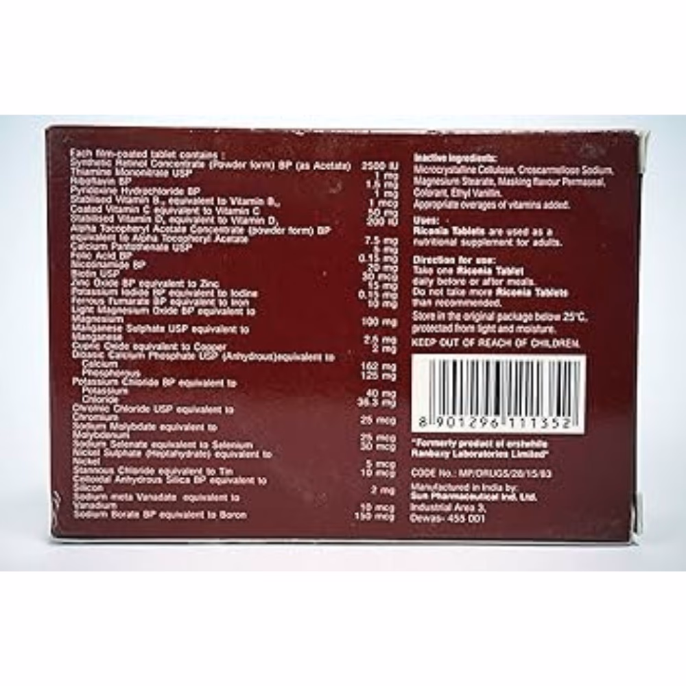 Riconia Tablets 30s 2