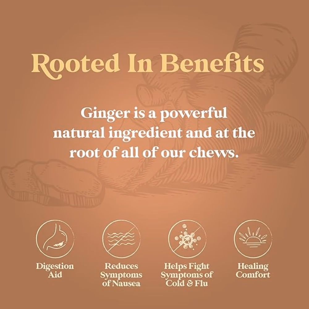 Chimes Ginger Chews Original Candy 141.8g 5