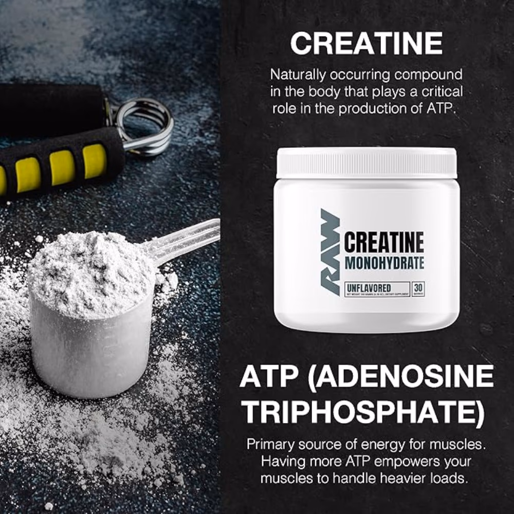 Raw Creatine Unflavored 150g 2