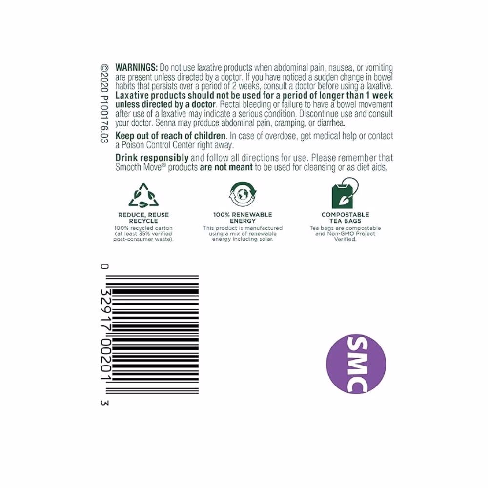Traditional Organic Senna Chammomile Tea Bags 16s 2