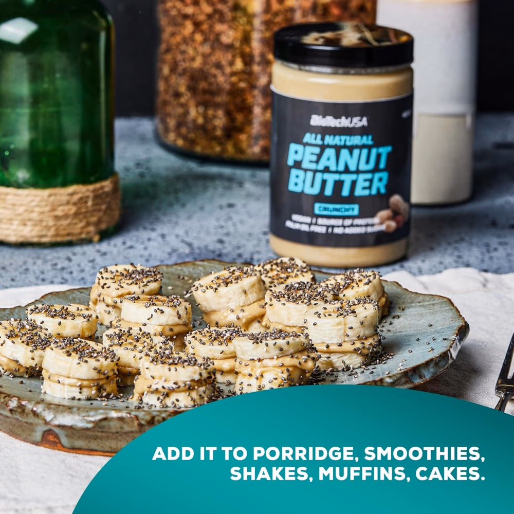 BioTech USA Peanut Butter Crunchy, 1000g 5
