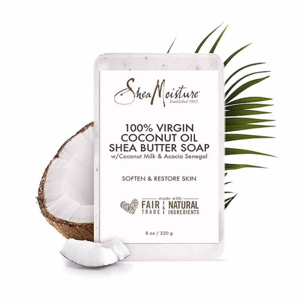 Shea Moisture Virgin Coconut Oil Shea Butter Soap Bar 230g 2