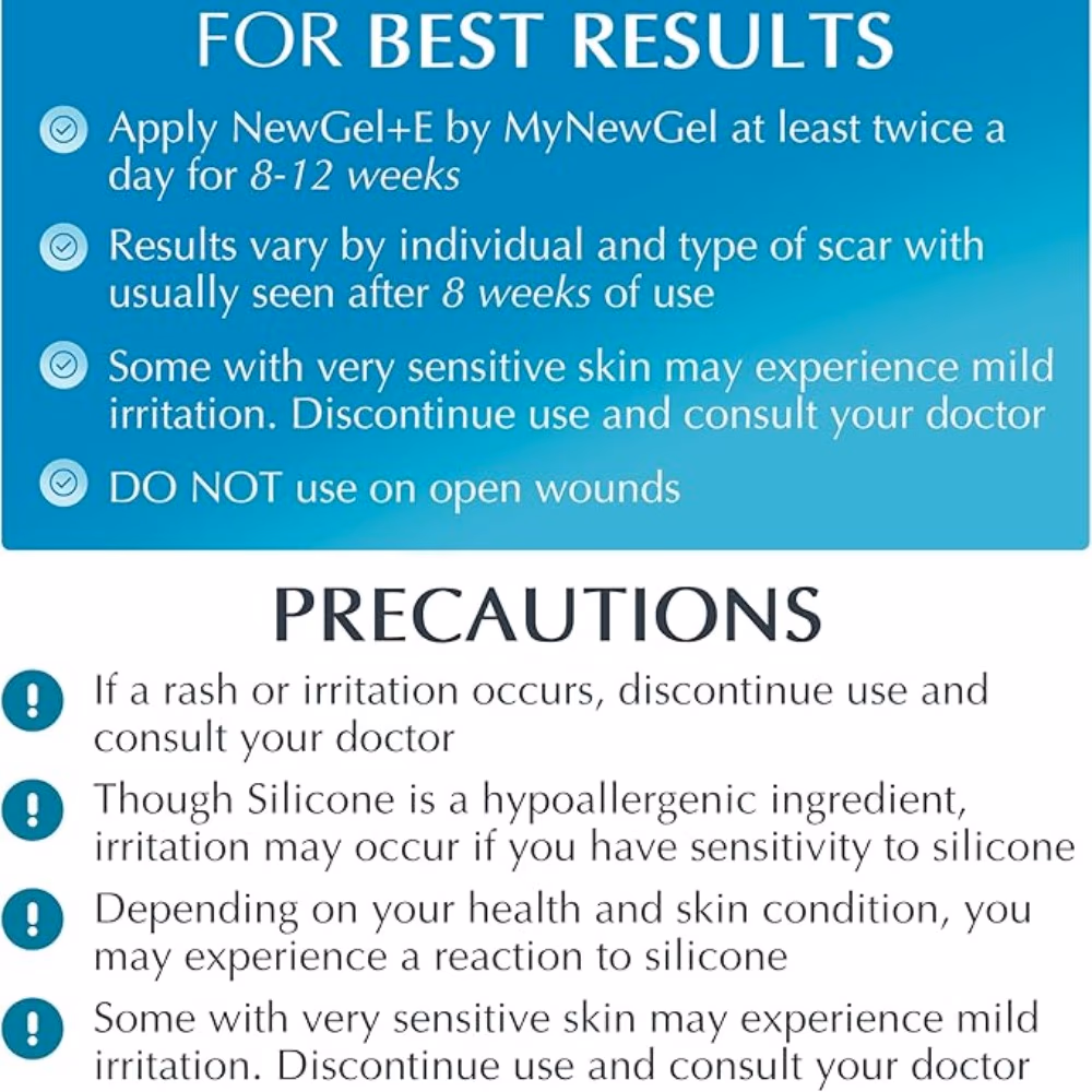 New Gel+ Silicon Gel for Scars 15gm 3