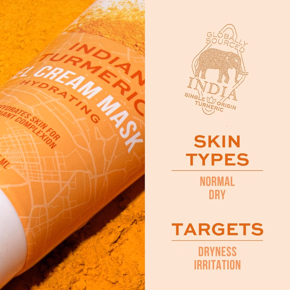 Freeman Indian Turmeric Gel Cream Mask 175ml 3