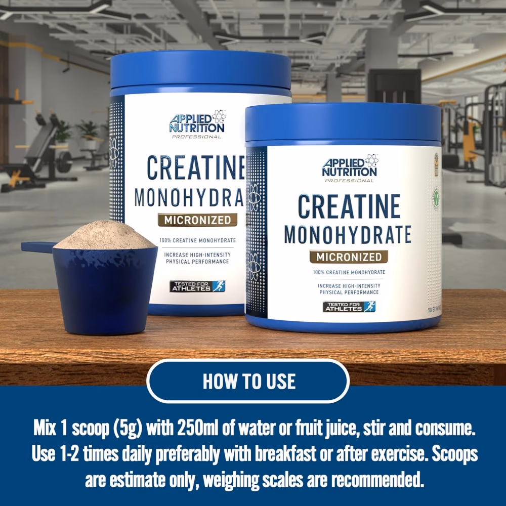 Applied Nutrition Creatine Monohydrate Powder 250gm 5