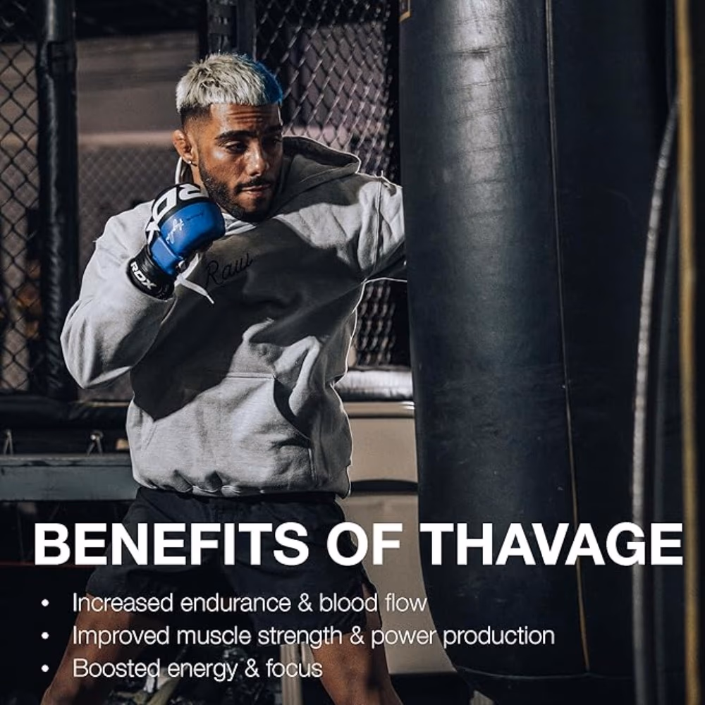 Raw Nutrition BUM Thavage Pre-Workout Powder South Beach Slush 40 Servings 4