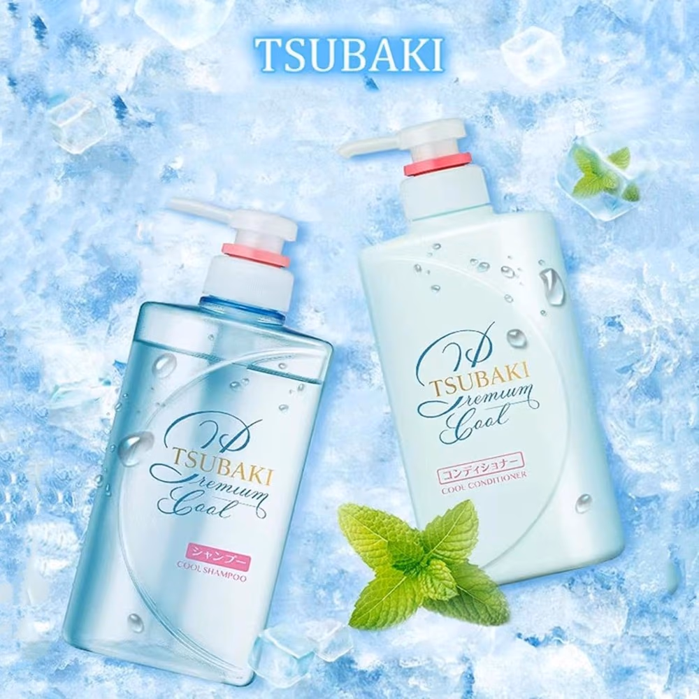 Tsubaki Premium Cool & Repair Shampoo 490ml 5