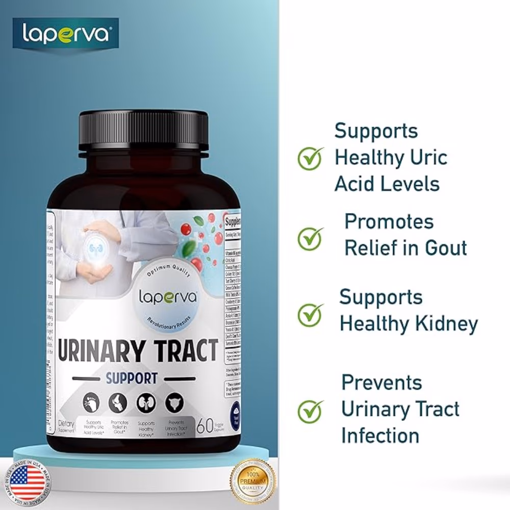 Laperva Urinary Tract Support - 60 Capsules 2