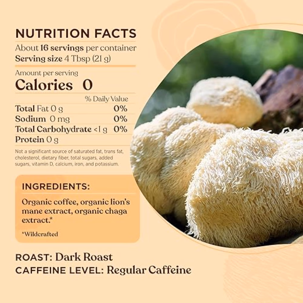 Four Sigmatic Think Organic Mushroom Coffee - 340g 5