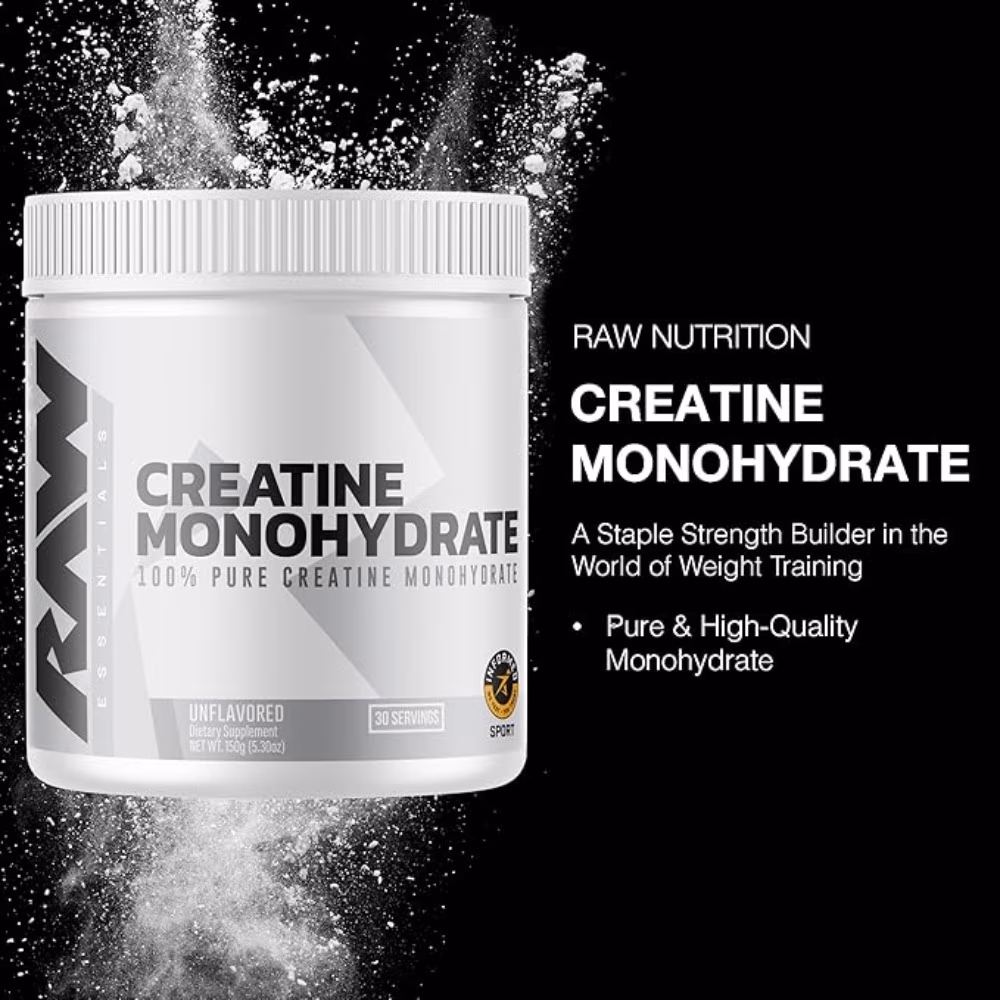 Raw Creatine Unflavored 150g 3
