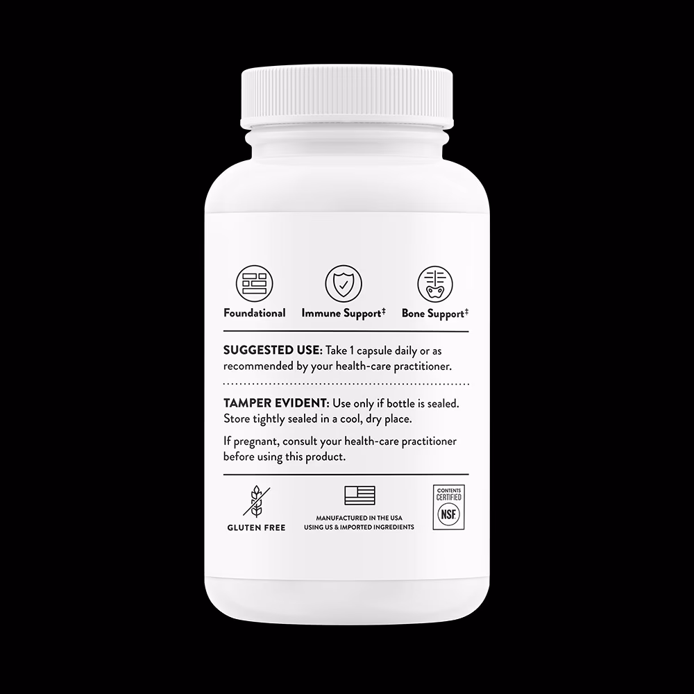 Thorne Vitamin D-10,000 60 Capsules 4
