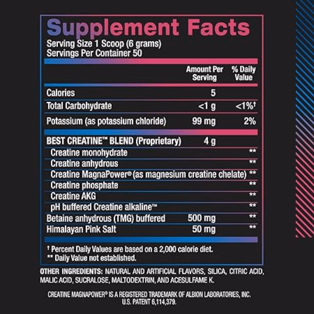 BPI Best Creatine Blue Raz 50s 5