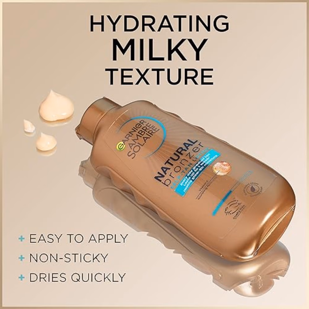 Garnier Natural Bronzer Self Tan Lotion 200 ml 2