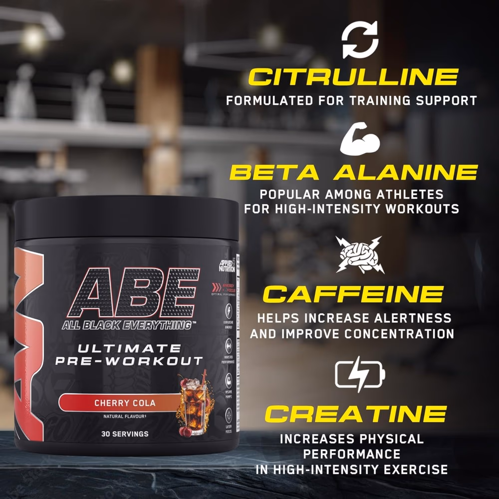 Applied Nutrition ABE Pre Workout Cherry Cola 30 Servings 3