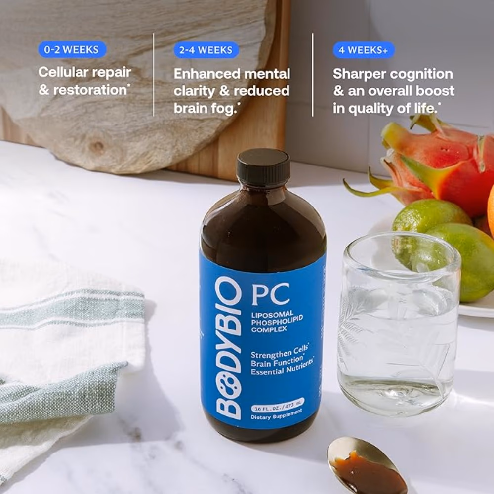 BodyBio PC Liposomal Phospholipid Complex 118ml 5