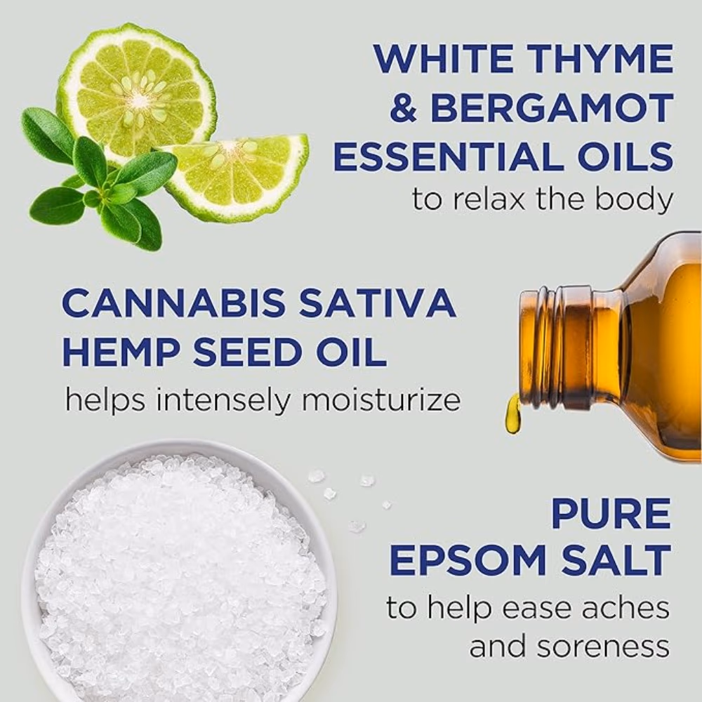 Dr Teals Hemp Seed Oil Epsom Salt 1.36kg 2