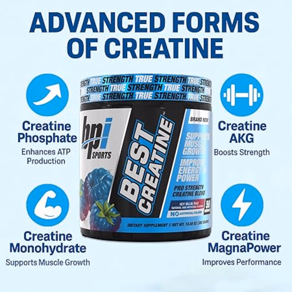 BPI Best Creatine Blue Raz 50s 3