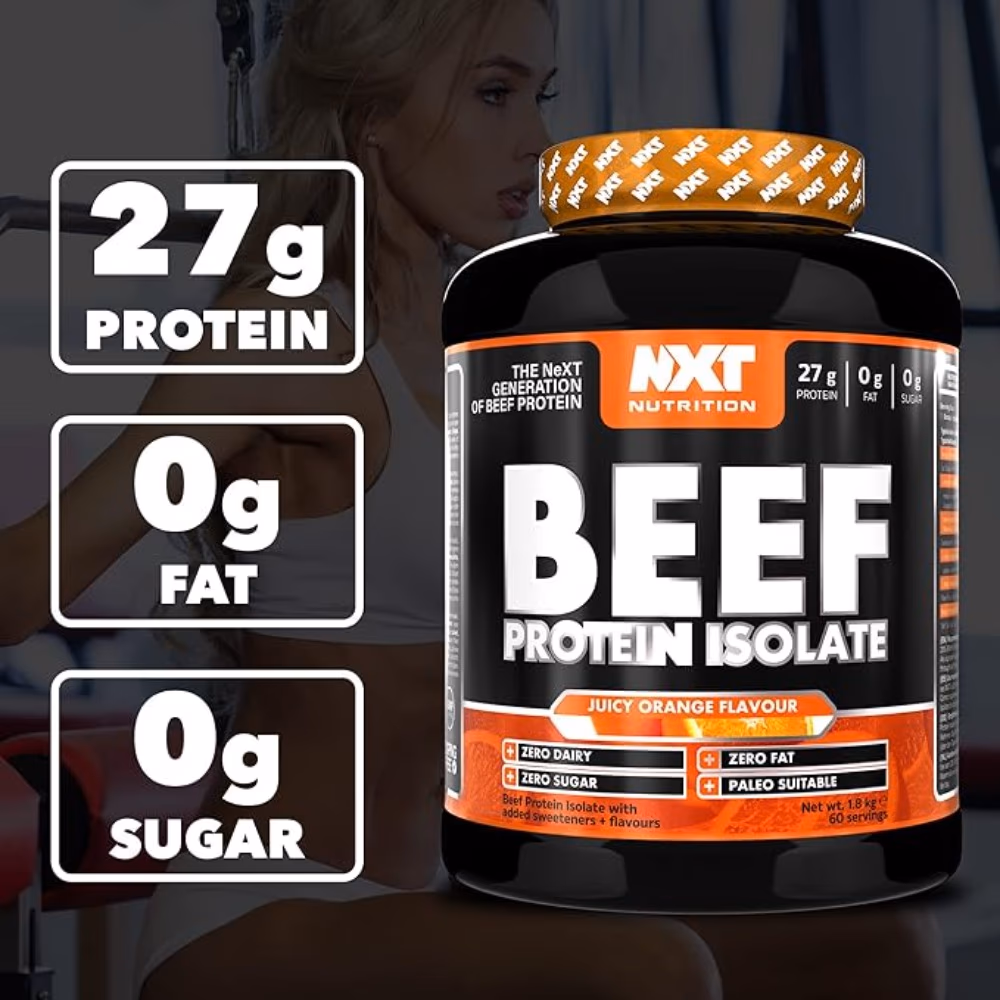 NXT Beef Protein Isolate Juicy Orange 1.8Kg 2