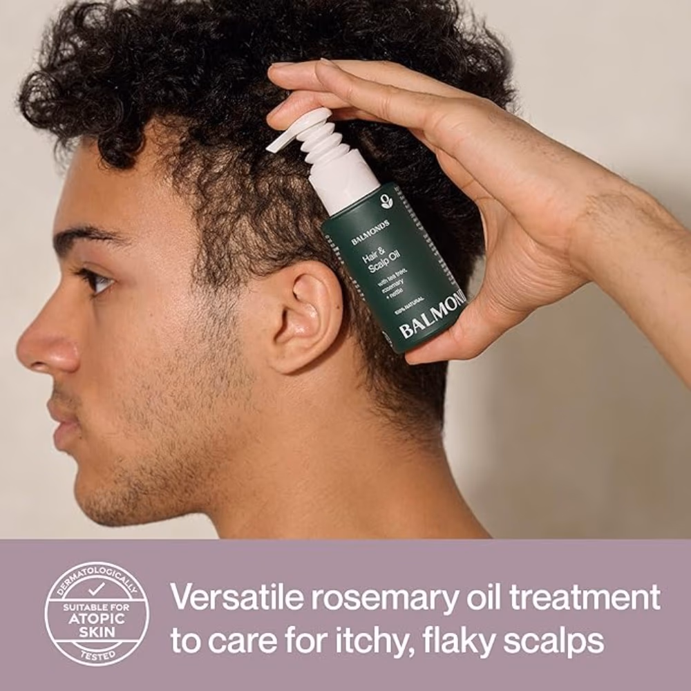 Balmonds Hair & Scalp Oil Tea Tree Rosemary 50ml 3