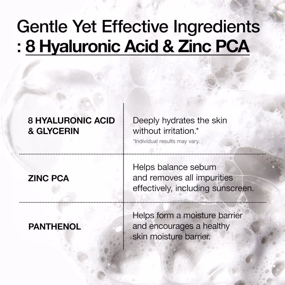 ANUA Hyaluronic Acid 8+ Panthenol Cleanser 150ml - Gentle Cleanser With Hyaluronic Acid And Panthenol To Hydrate And Soothe Skin. 5