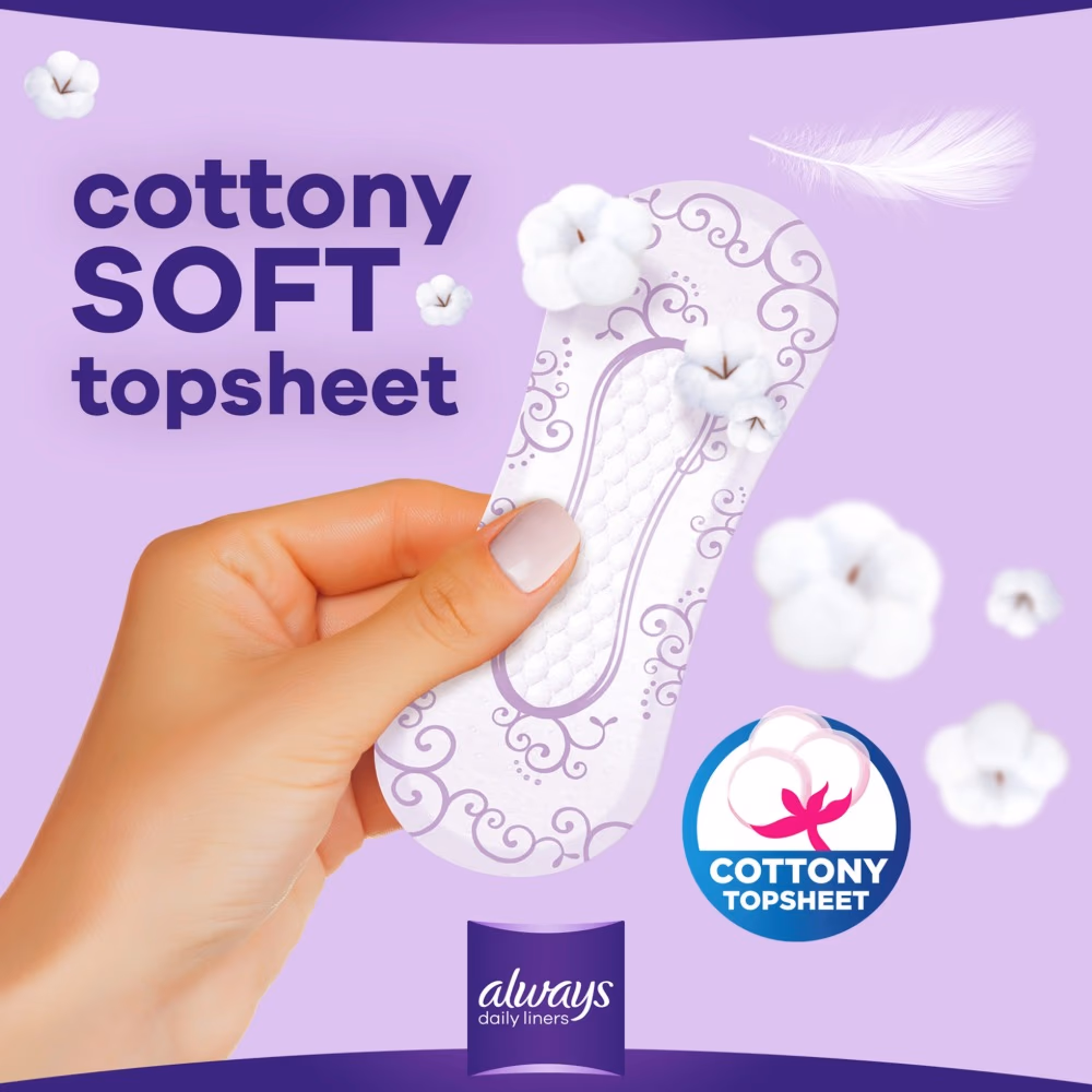 Always Comfort Protect Daily Liners Normal 40s 2
