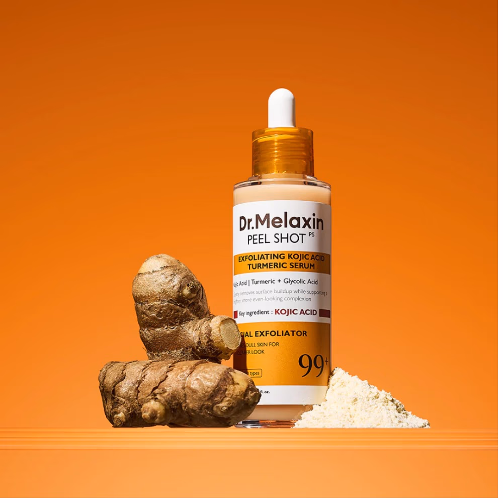Dr. Melaxin 99+ Kojic And Turmeric Facial Exfoliator 80ml 2