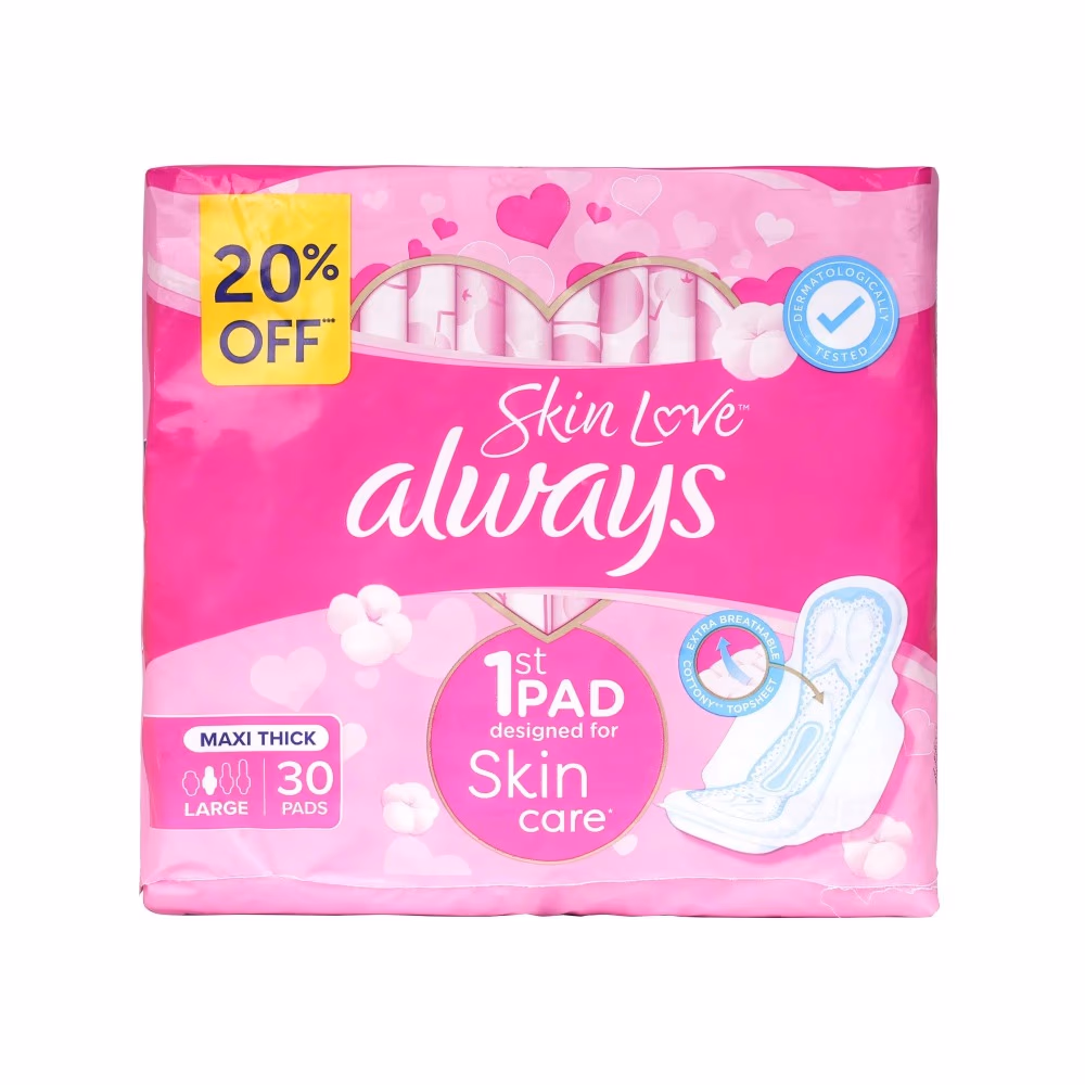 Always Skinlove Maxi Thick Large 30s 3