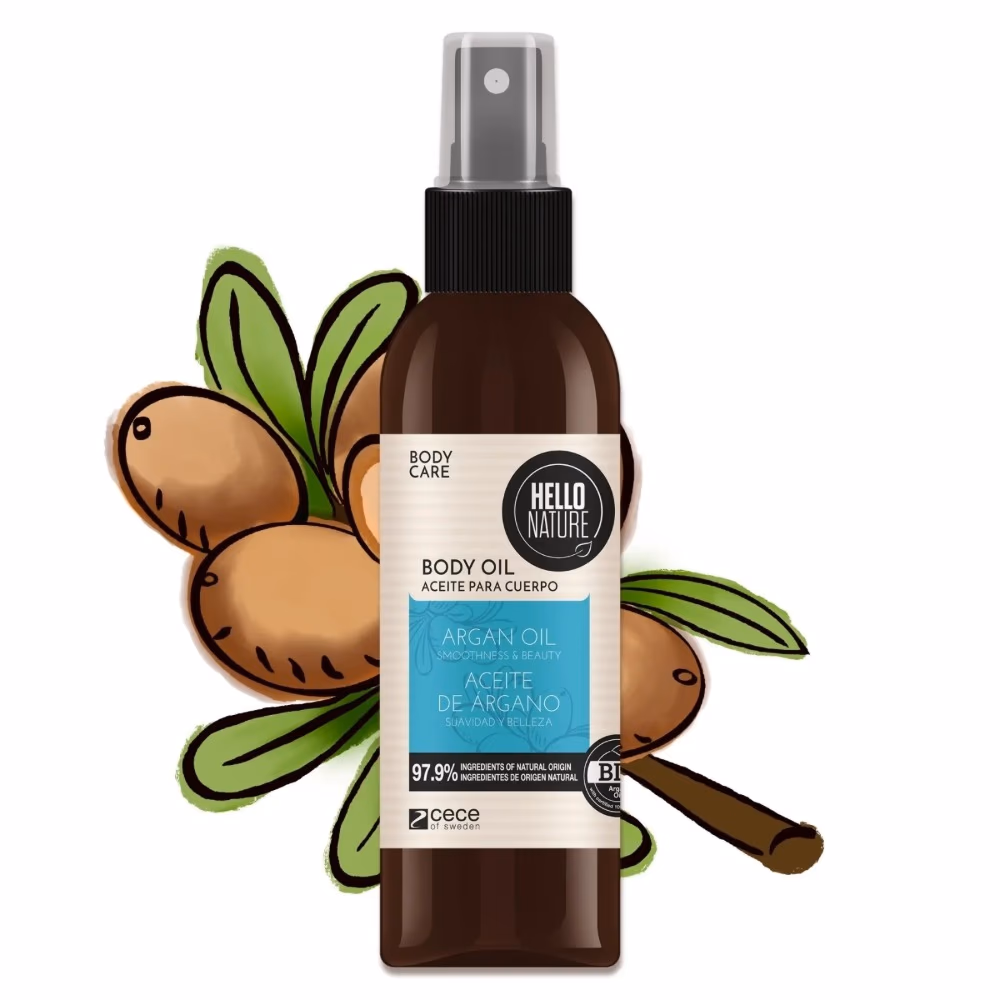 Hello Nature Argan Body Oil 130ml 2