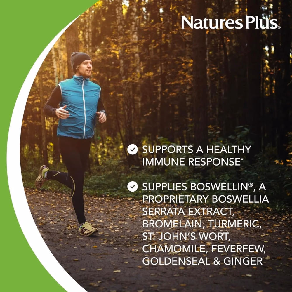 Natures Plus  Inflam Actin V.Capsules 60s 3