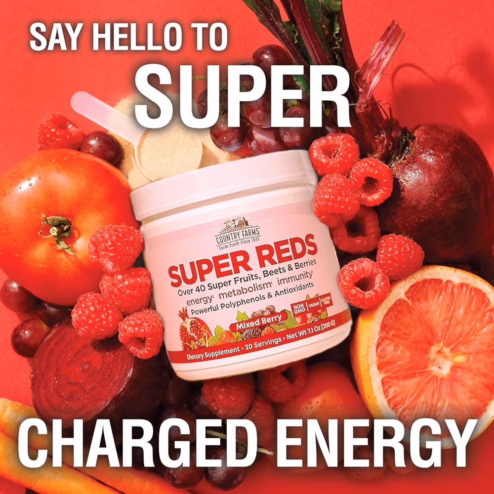 Country Farms Super Reds Mixed Berry 200 g 4