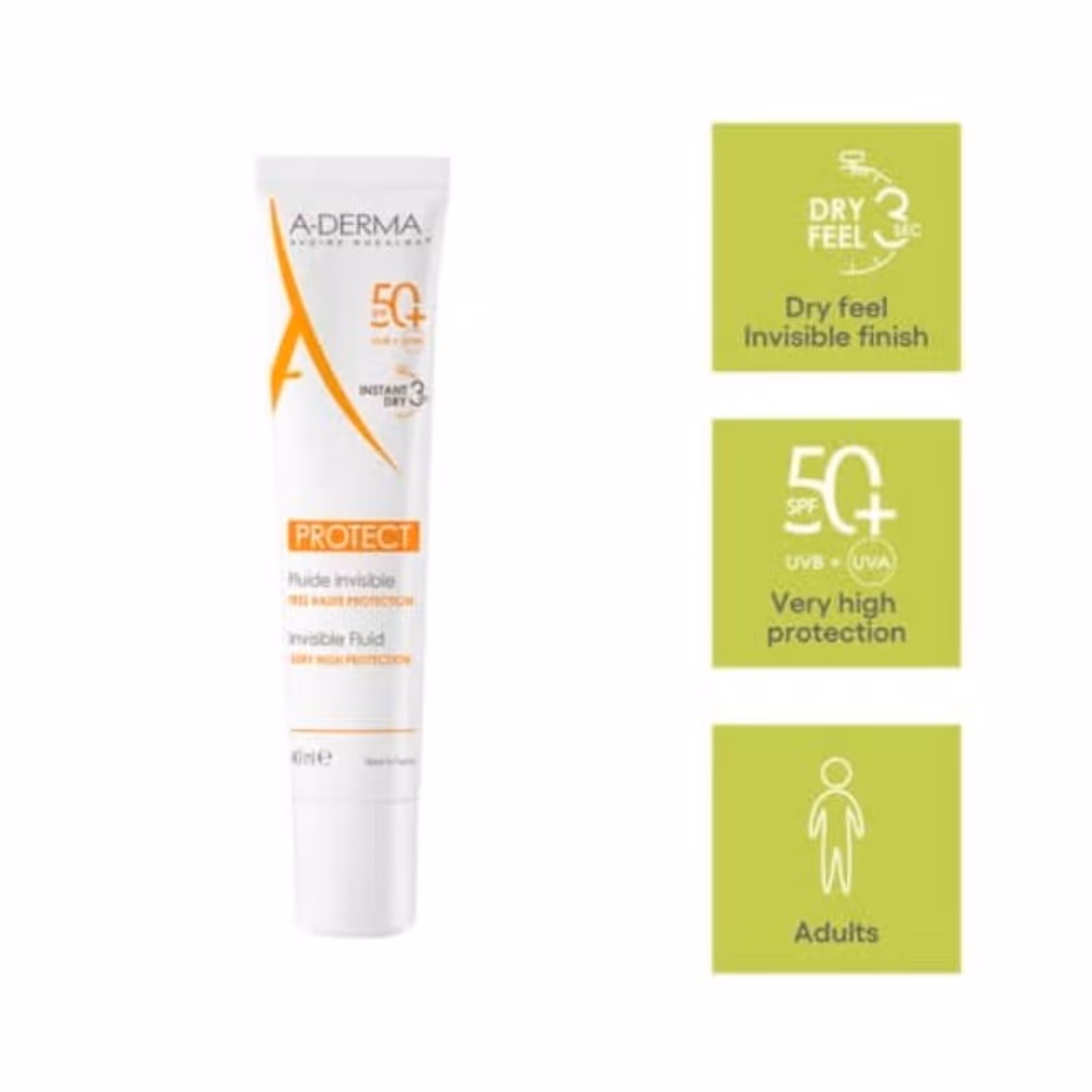 A Derma Protect Invisible Fluid SPF50+ 40ml 4