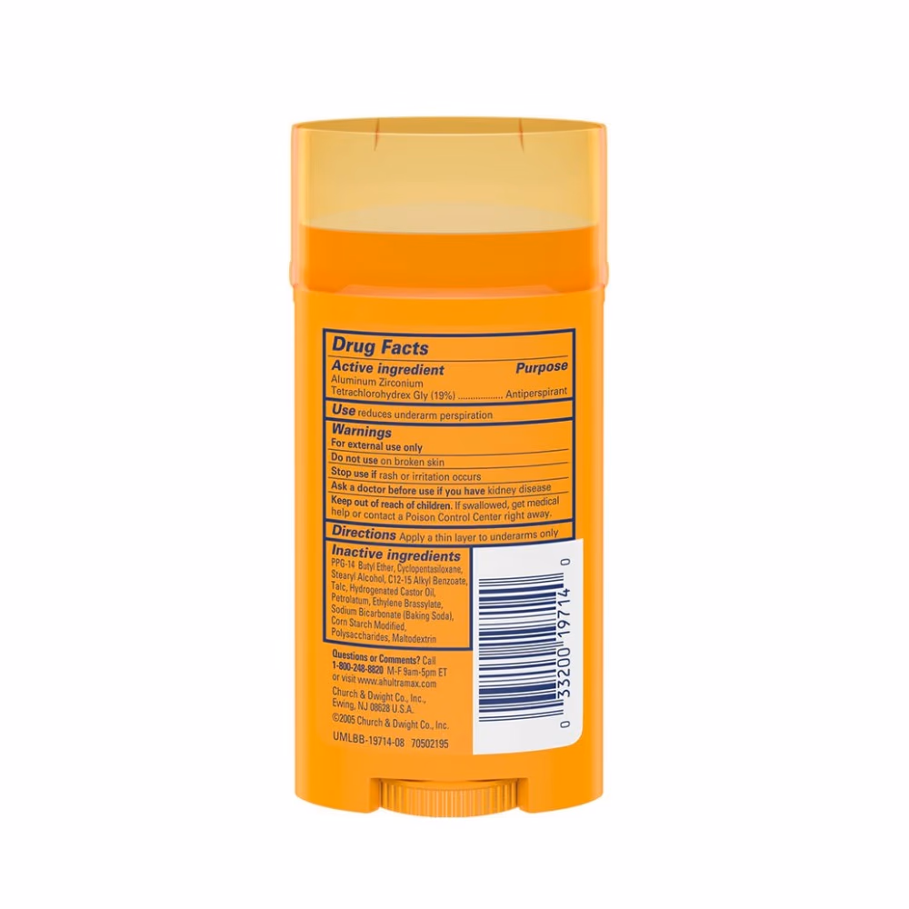 ARM and HAMMER Essentials Deodorant Orange & Citrus 71g 3