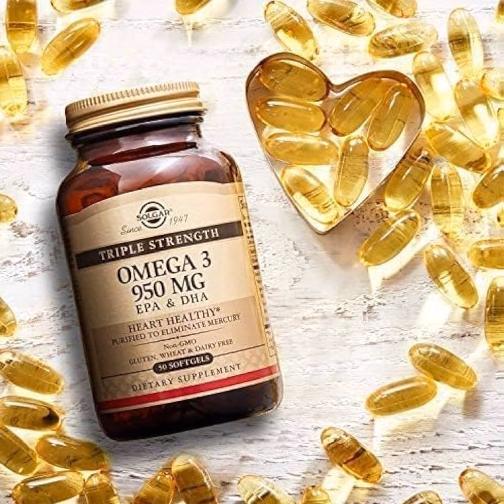 Solgar Triple Strength Omega-3 950mg 100 Softgels 2