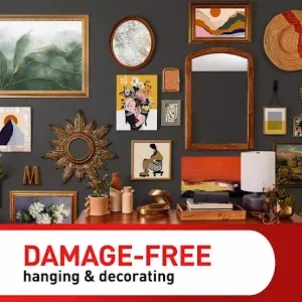 3M Command Brand Damage-Free Hanging Picture Hanging Strips Medium - 6s 3