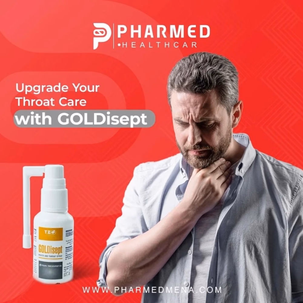 Goldisept Throat Spray 25ml 4