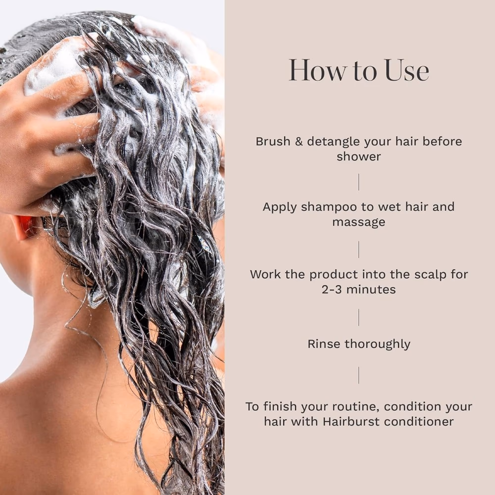 Hairburst Shampoo for Curly and Wavy Hair 350ml 5