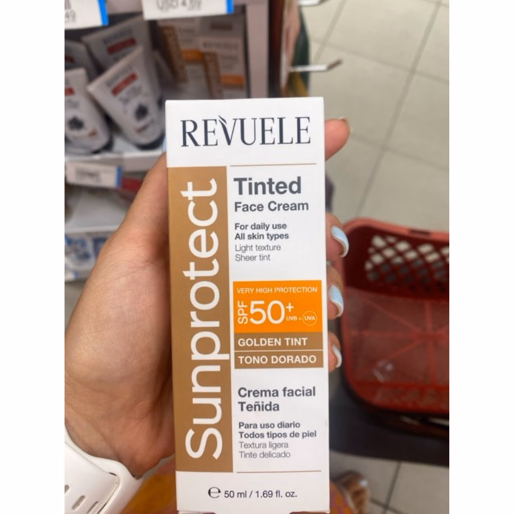 Revuele Sunprotect Tinted Face Cream SPF50+ Light Tint 50ml 4