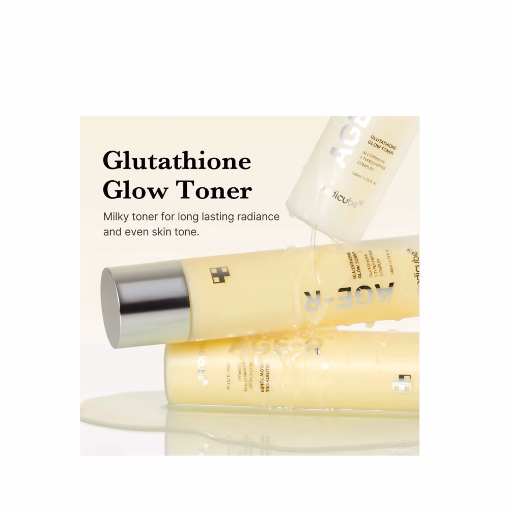 Medicube Age-R Glutathione Glow Toner 140ml 3