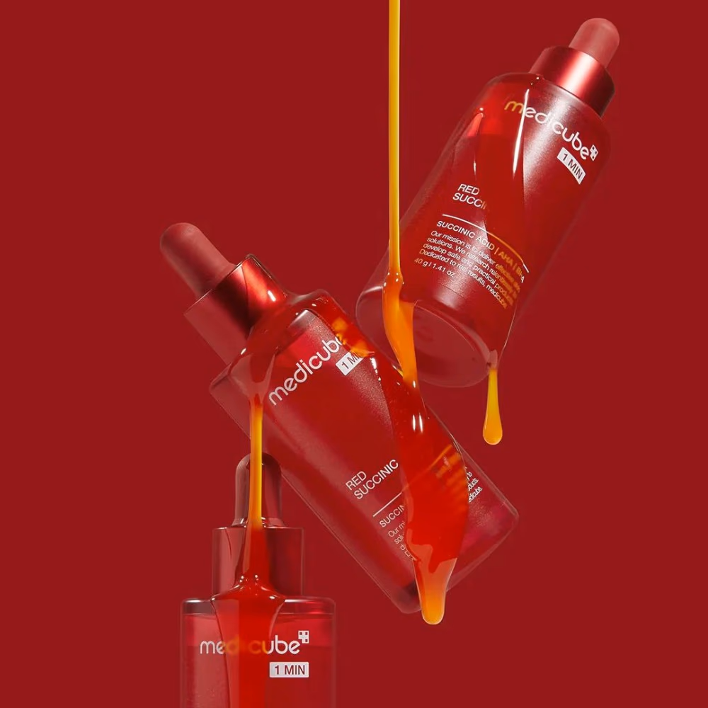 Medicube 1 Minute Red Acne Succinic Acid Peel 40g 4
