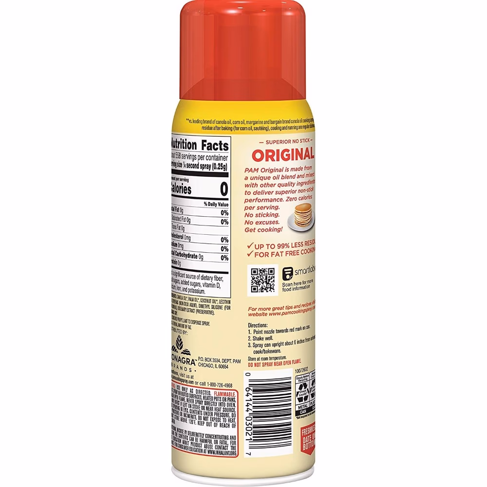 Pam Original Oil Spray 6oz 2