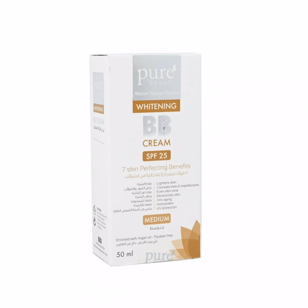 Pure Beauty Whitening BB Cream Light with SPF25 50ml 3