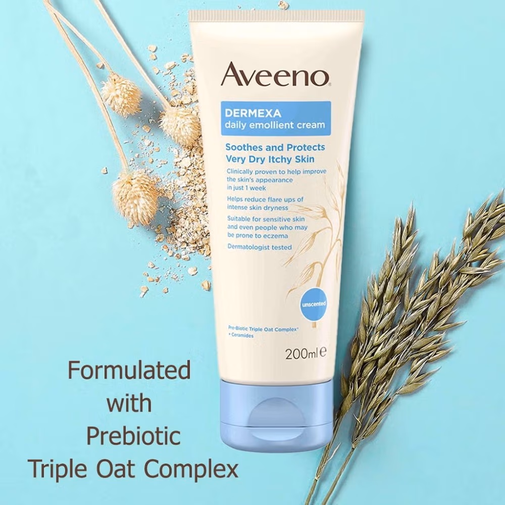 Aveeno Dermexa Emollient Cream 200Ml 2
