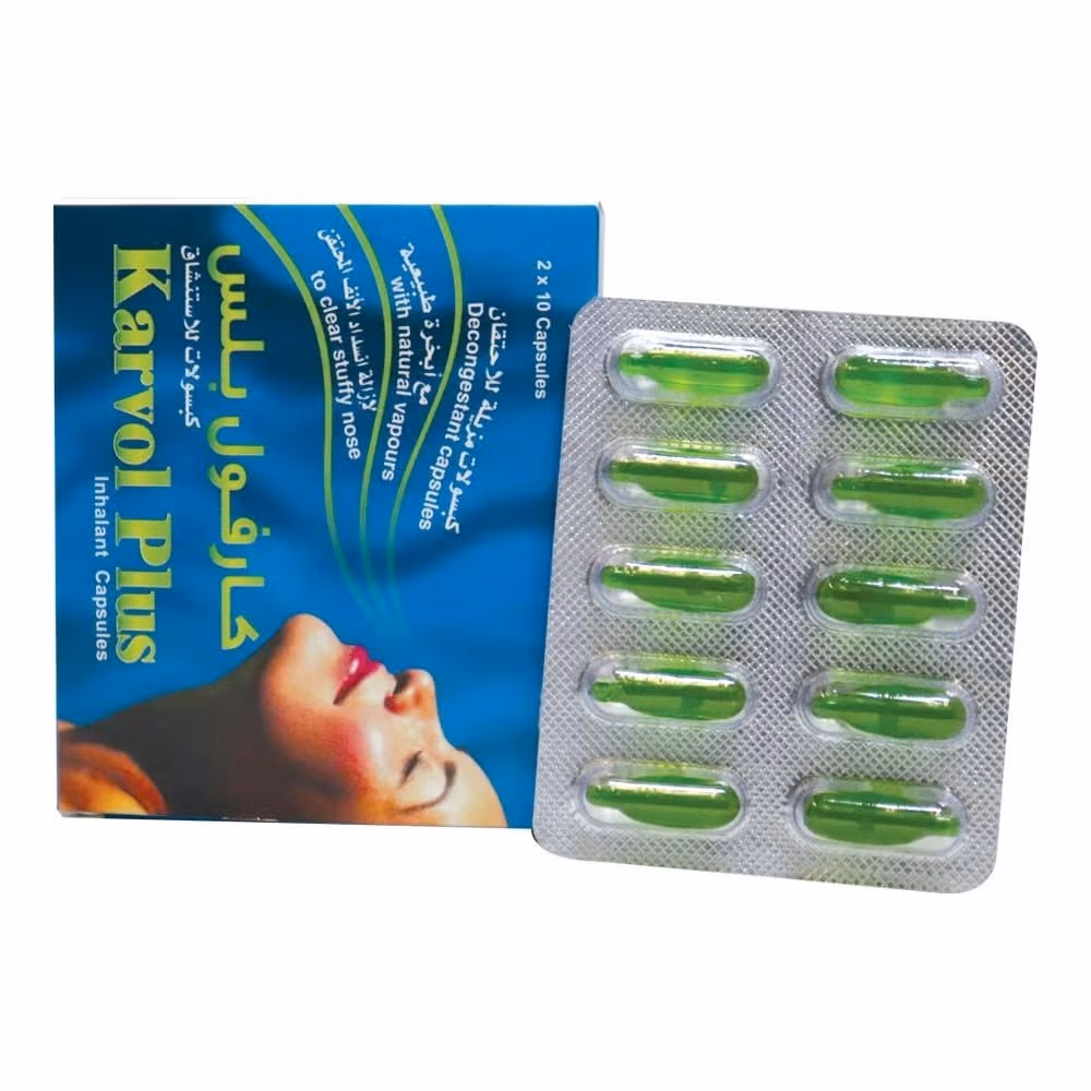 Karvol Plus Inhalant Cap 20s 2