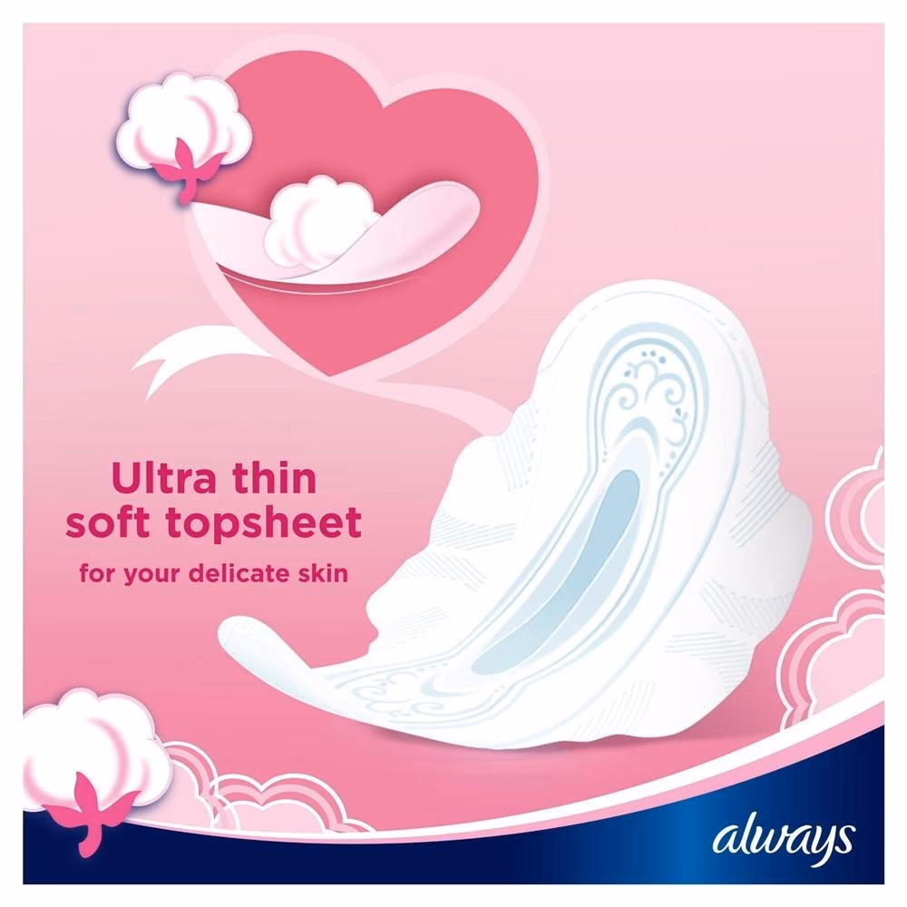 Always Ultra Thin Large Wings Pads 8s 2