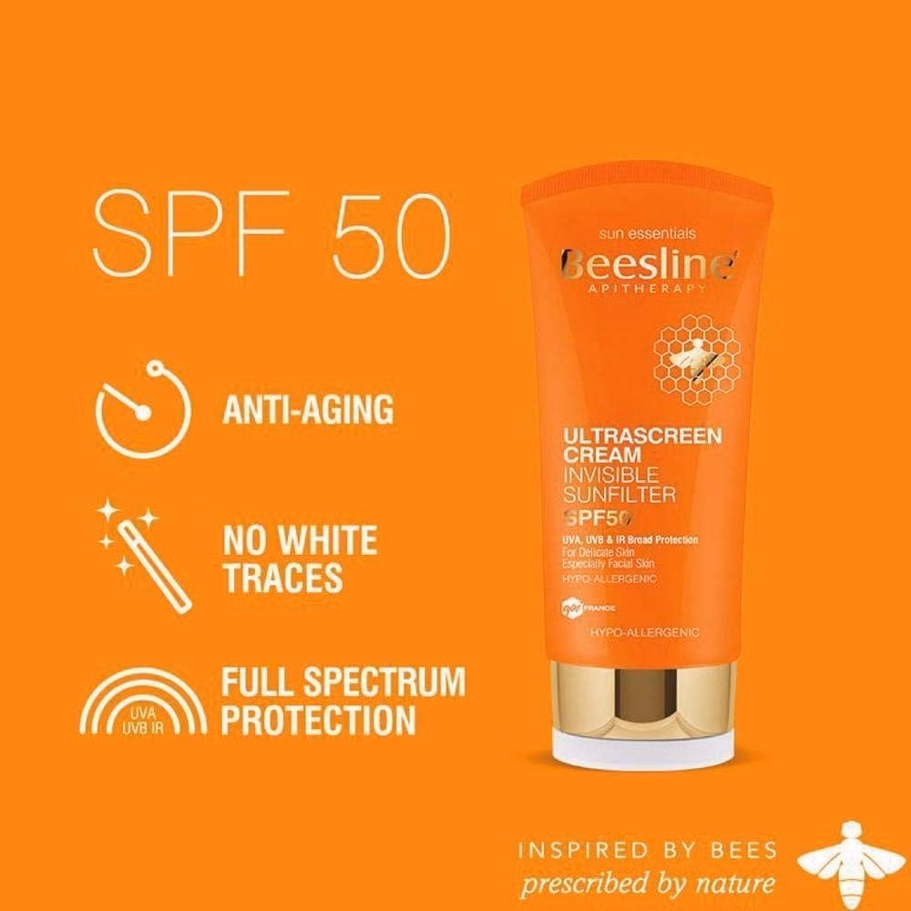 Beesline Ultra Screen Cream Invisible Sunfilter SPF 50 60ml 3