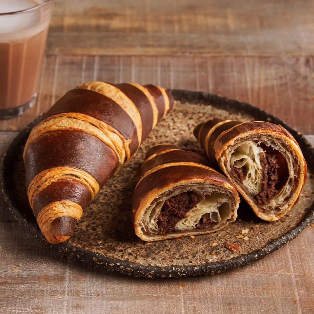 FEELING OK Croissant+ Protein Double Chocolate 50g – High Protein Chocolate-Filled Croissant 5